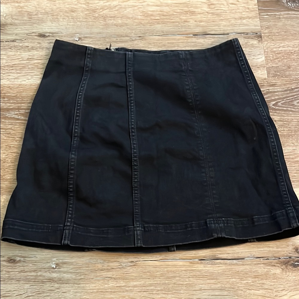Wild Fable Black A-line Mini Skirt Casual